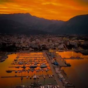 Get lost in the golden embrace of this beautiful sunset in Bar, Montenegro. ✨ 

Let your dreams wander amidst the timeless beauty of this enchanting coastal town. Don't miss the chance to explore the Unique Old Town! ✨
.
.
.
Thank you!  @alen.lena and @bar.travel 

•Like ▶️ Share ▶️ Comment ▶️ Save 

#montenegro #montenegrowildbeauty #gomontenegro #visitmontenegro #beautifuldestinations #sharemontenegro #spring #springtime #springinmontenegro #beautifulplaces #sunsetdreams #bar #townbar #sunset #amazingsunset