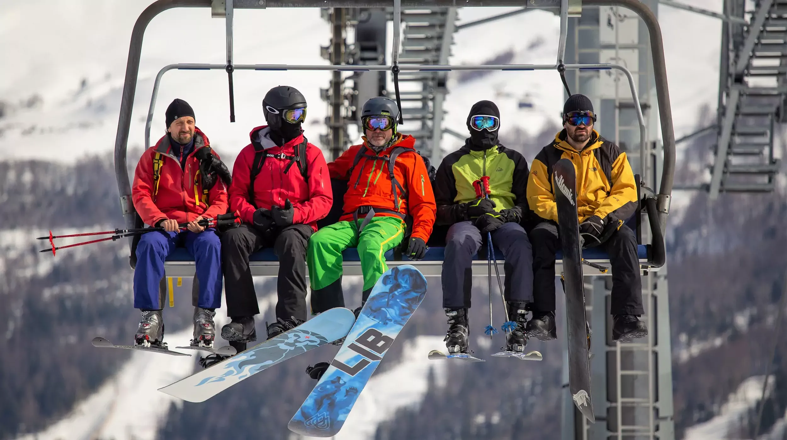 Skiing