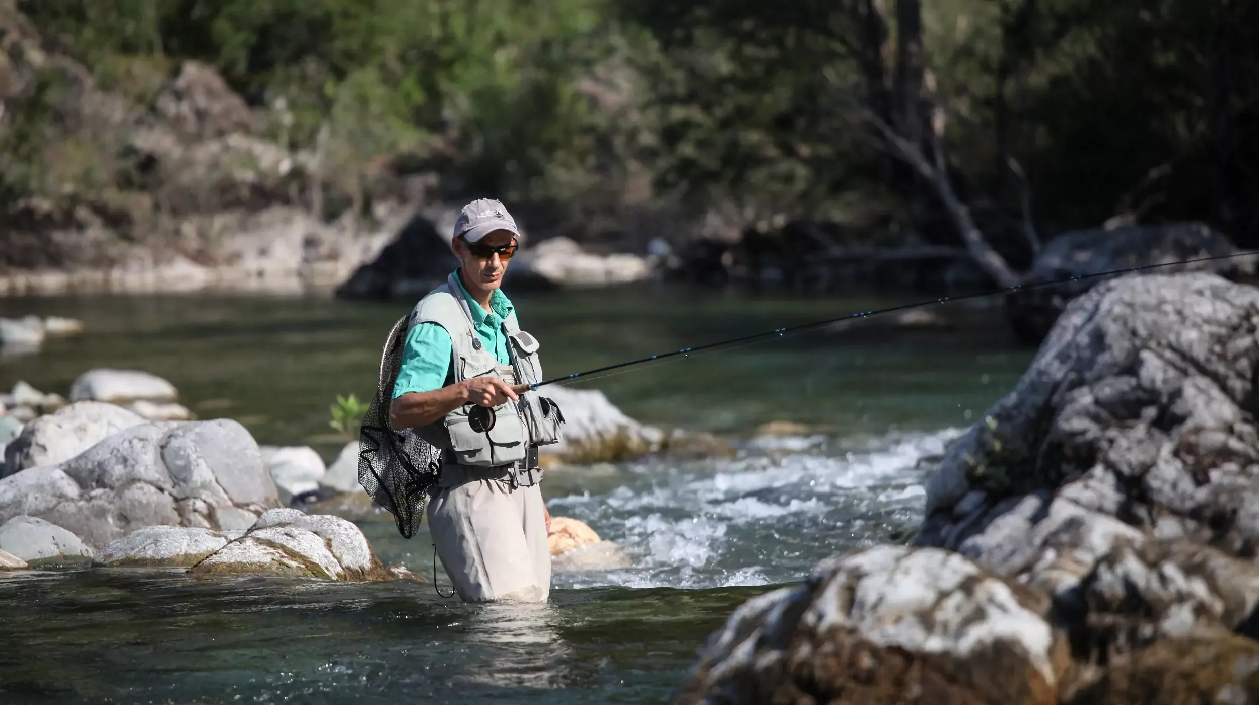Fly fishing