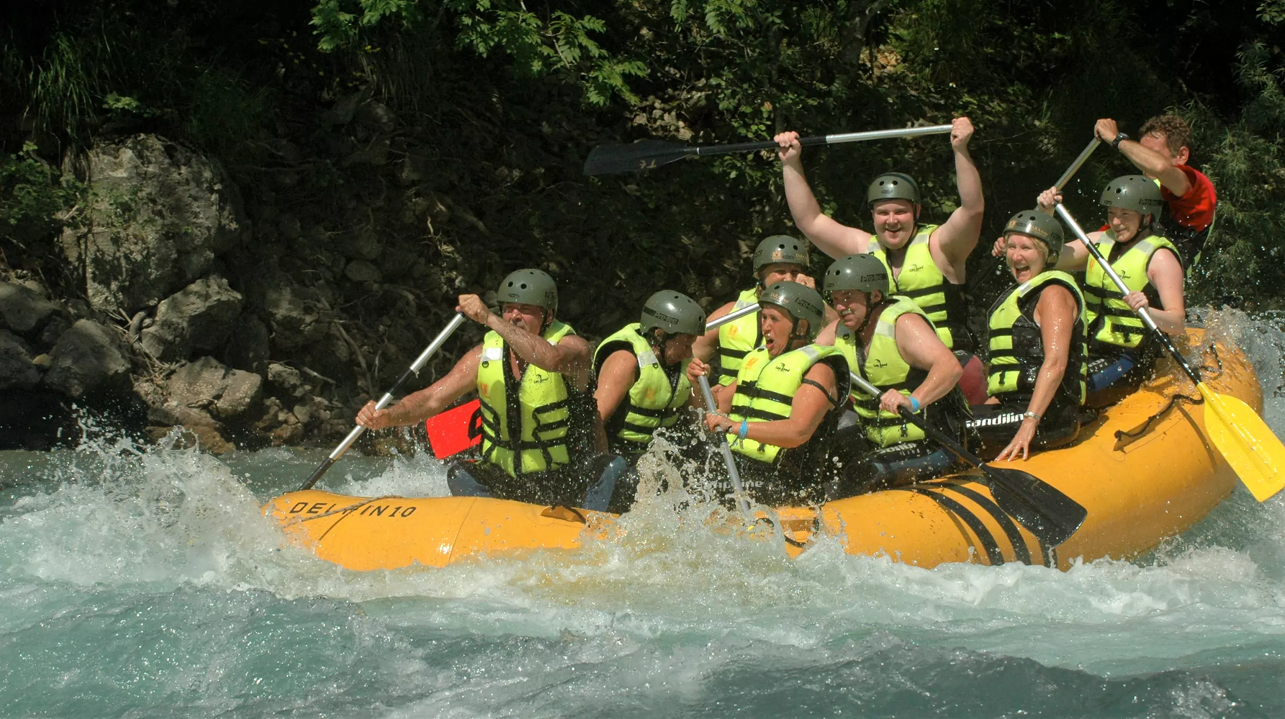 Rafting on the river Tara Montenegro