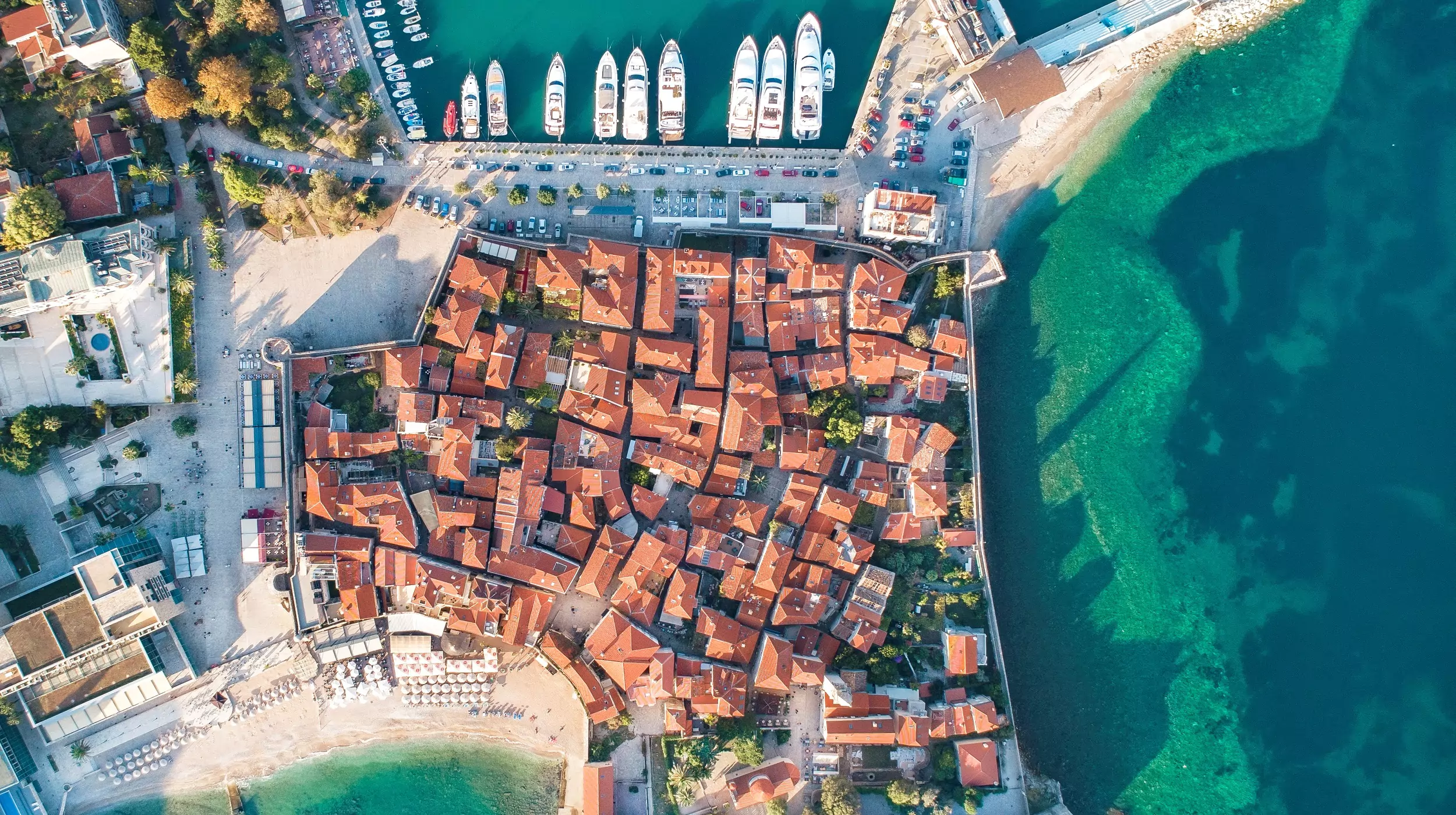 Old town Budva Montenegro