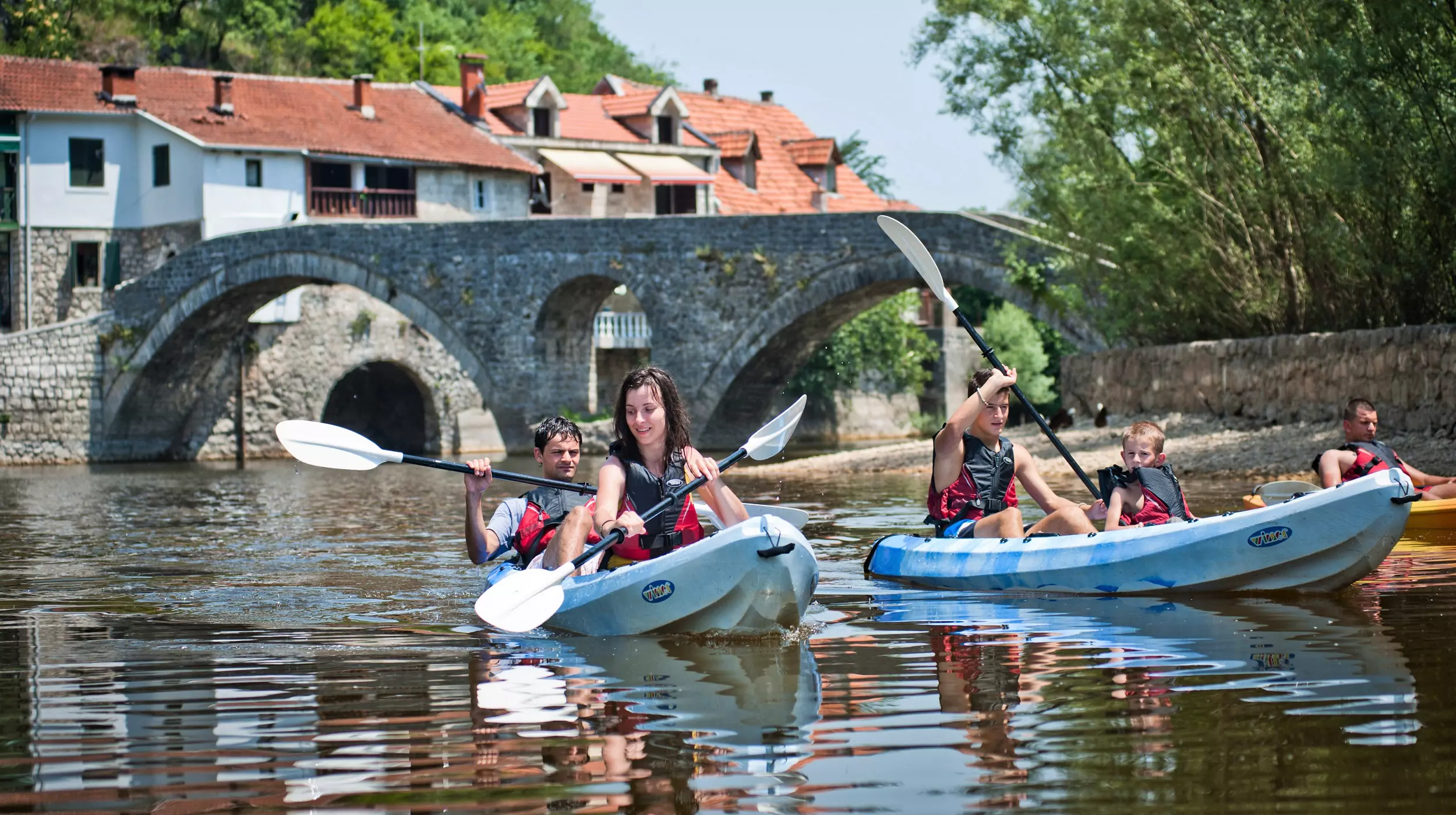 Kayaking Skadar Lake