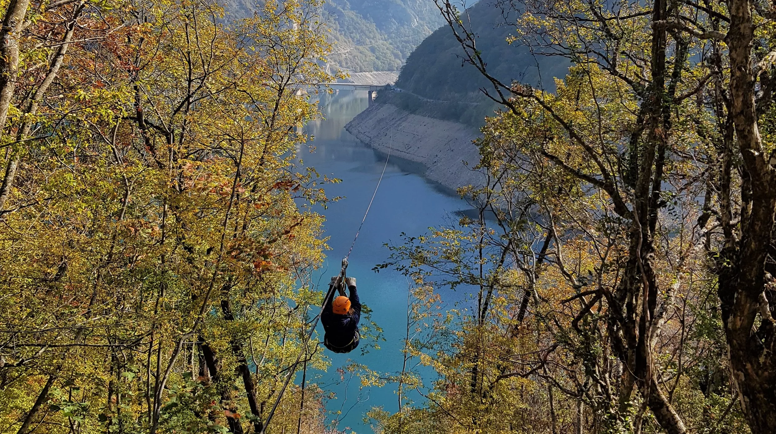 Piva lake Montenegro